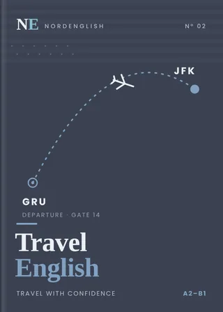 Capa do e-book Travel English