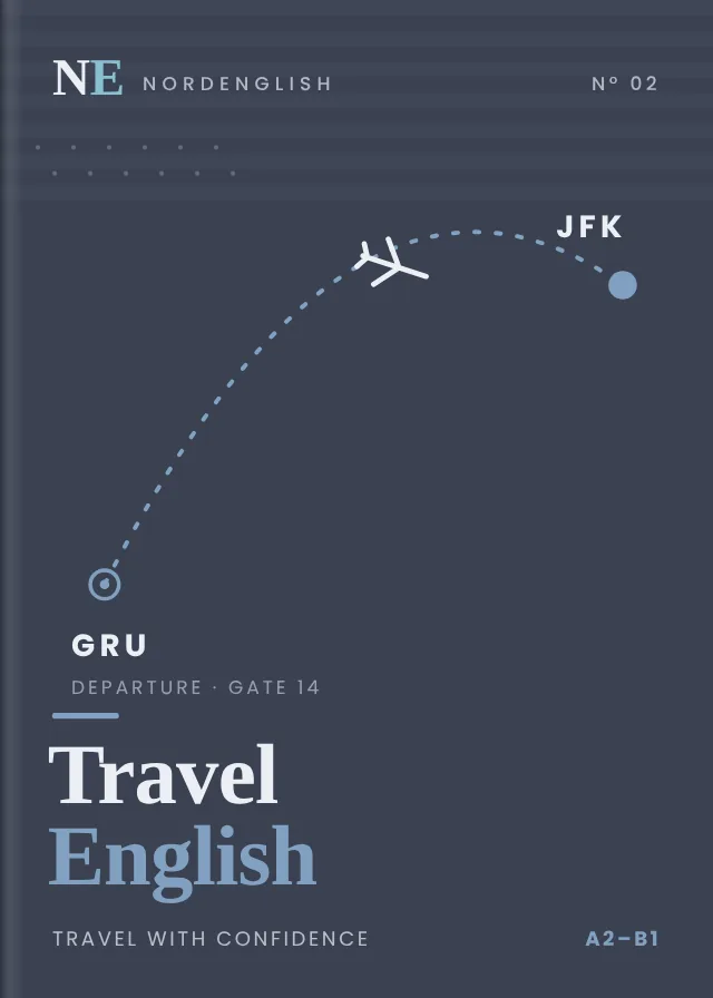 Capa do e-book Travel English: Travel with Confidence